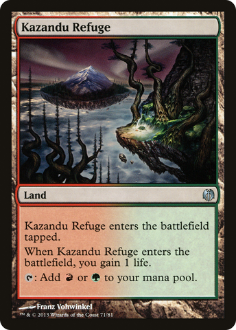 Kazandu Refuge [Duel Decks: Heroes vs. Monsters] - The Mythic Store | 24h Order Processing