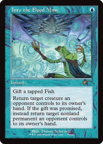 Into the Flood Maw (Retro Frame) [Wizards Play Network 2026] - The Mythic Store | 24h Order Processing
