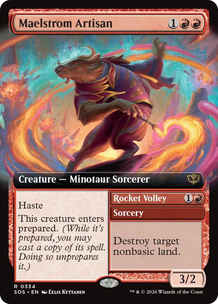 Maelstrom Artisan (Extended Art) [Secrets of Strixhaven] - The Mythic Store | 24h Order Processing