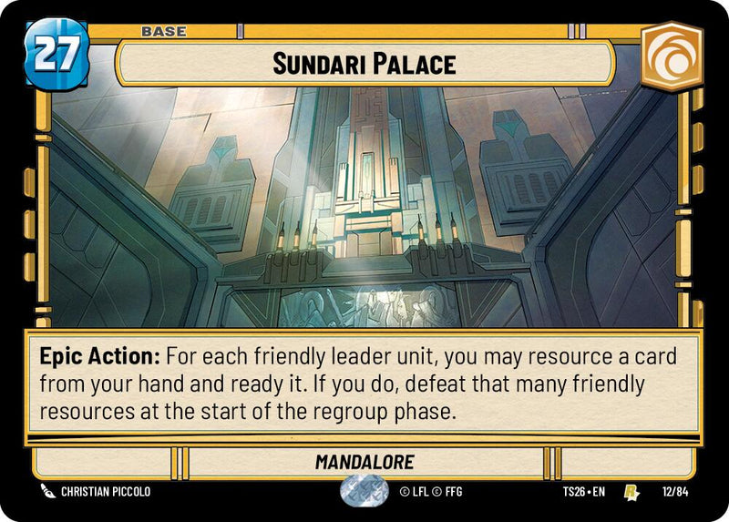Sundari Palace (12/84) (12/84) [Twin Suns] - The Mythic Store | 24h Order Processing
