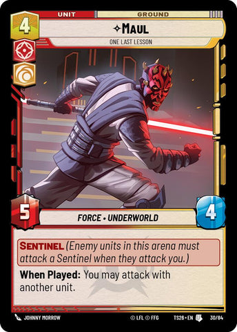 Maul - One Last Lesson (30/84) (30/84) [Twin Suns] - The Mythic Store | 24h Order Processing