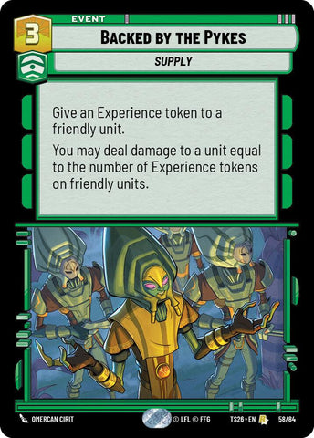 Backed by the Pykes (58/84) (58/84) [Twin Suns] - The Mythic Store | 24h Order Processing
