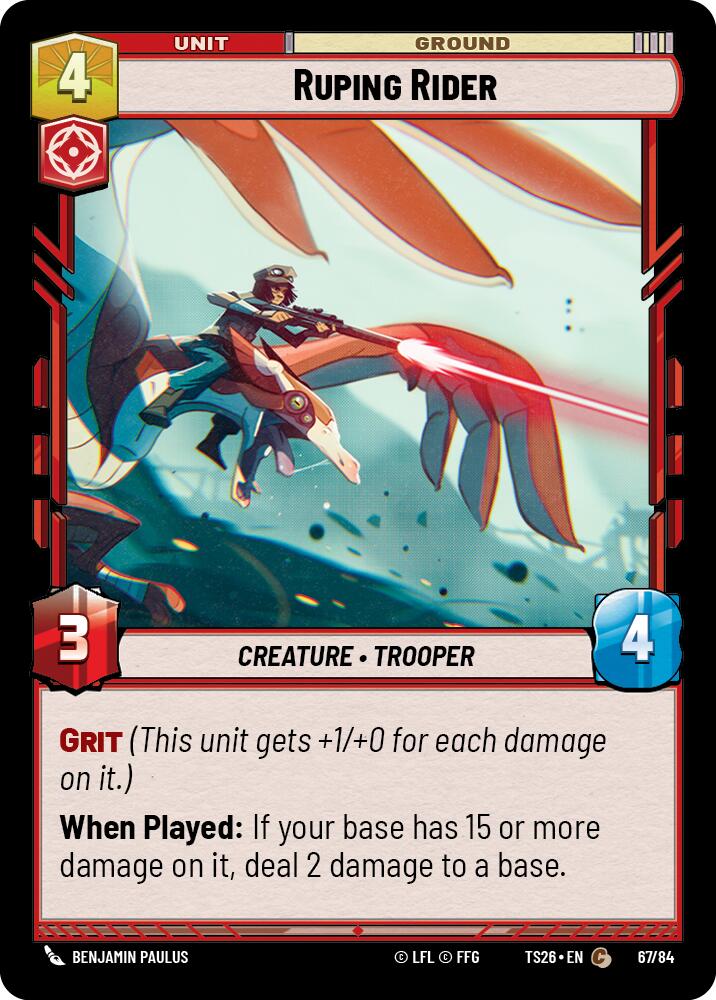 Ruping Rider (67/84) (67/84) [Twin Suns] - The Mythic Store | 24h Order Processing