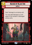 Backed by Black Sun (70/84) (70/84) [Twin Suns] - The Mythic Store | 24h Order Processing