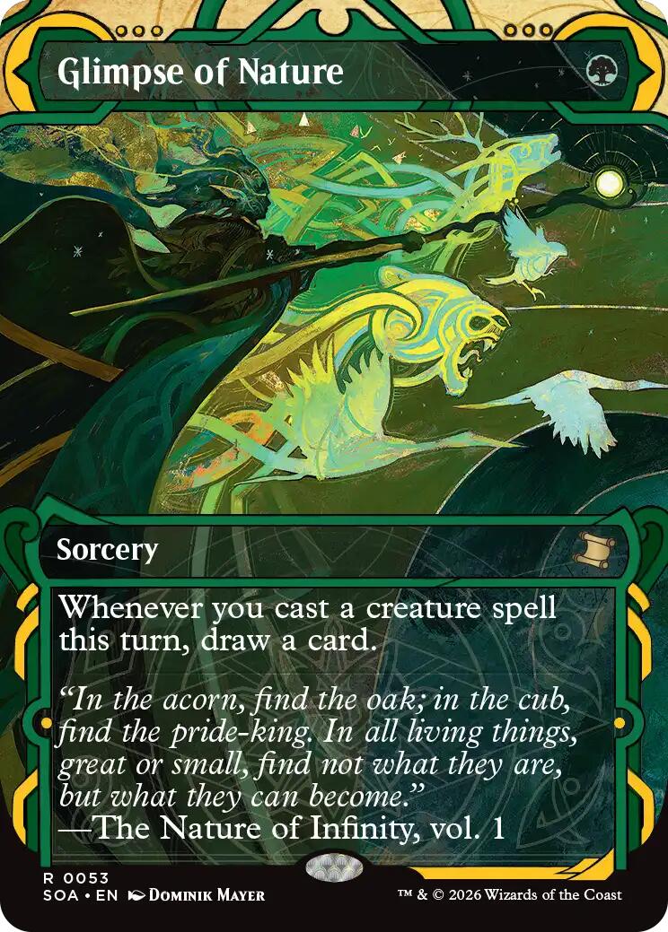 Glimpse of Nature [Secrets of Strixhaven: Mystical Archive] - The Mythic Store | 24h Order Processing