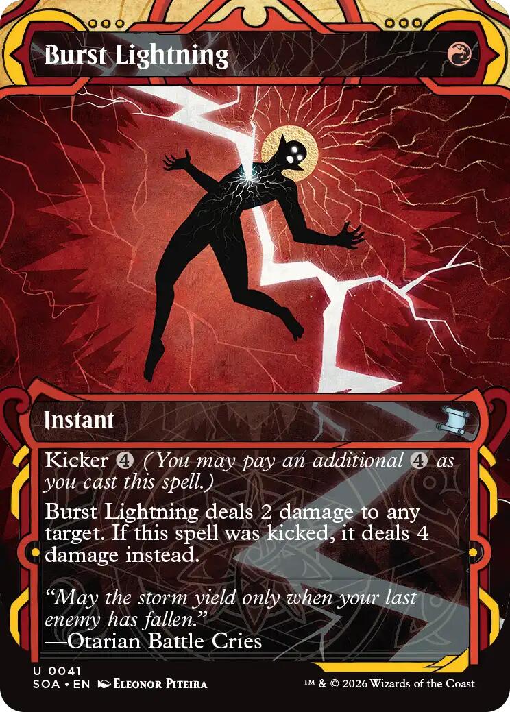 Burst Lightning [Secrets of Strixhaven: Mystical Archive] - The Mythic Store | 24h Order Processing