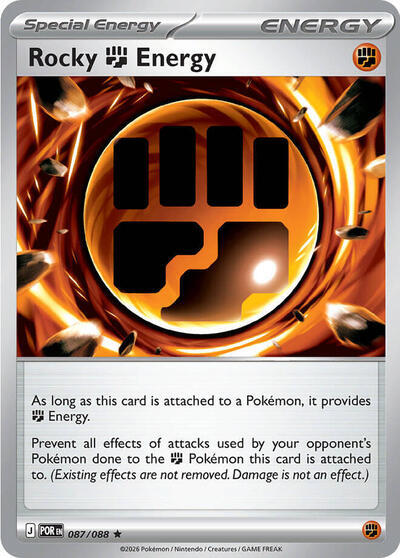 Rocky Fighting Energy (087/088) (Deck Exclusive) [Mega Evolution: Perfect Order] - The Mythic Store | 24h Order Processing