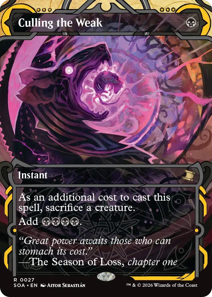 Culling the Weak [Secrets of Strixhaven: Mystical Archive] - The Mythic Store | 24h Order Processing