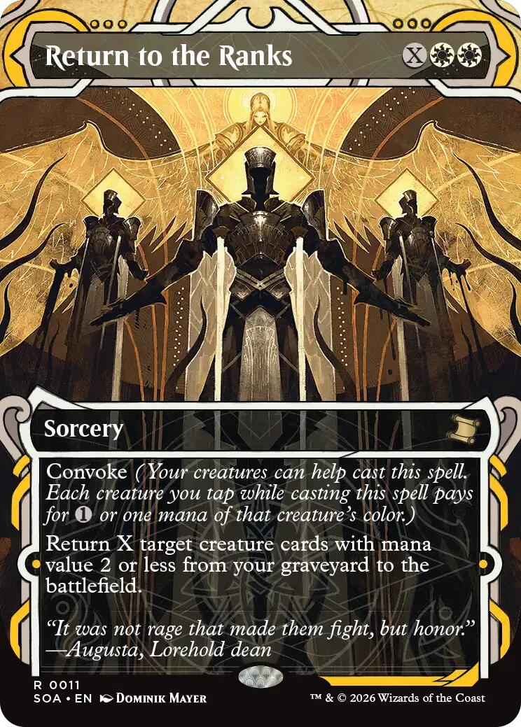 Return to the Ranks [Secrets of Strixhaven: Mystical Archive] - The Mythic Store | 24h Order Processing