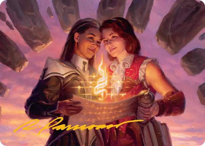 Joined Researchers Art Card (Gold-Stamped Signature) [Secrets of Strixhaven Art Series] - The Mythic Store | 24h Order Processing
