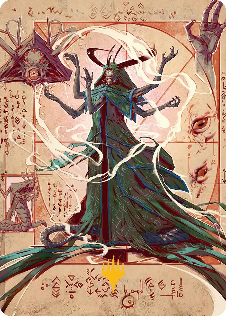 Tragedy Feaster Art Card (Gold-Stamped Planeswalker Symbol) [Secrets of Strixhaven Art Series] - The Mythic Store | 24h Order Processing