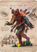 Magmablood Archaic Art Card (Gold-Stamped Planeswalker Symbol) [Secrets of Strixhaven Art Series] - The Mythic Store | 24h Order Processing