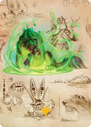 Germination Practicum Art Card (Gold-Stamped Planeswalker Symbol) [Secrets of Strixhaven Art Series] - The Mythic Store | 24h Order Processing