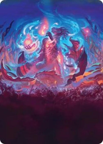 Prismari, the Inspiration Art Card [Secrets of Strixhaven Art Series] - The Mythic Store | 24h Order Processing