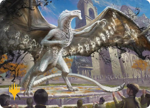 Silverquill, the Disputant Art Card (Gold-Stamped Planeswalker Symbol) [Secrets of Strixhaven Art Series] - The Mythic Store | 24h Order Processing