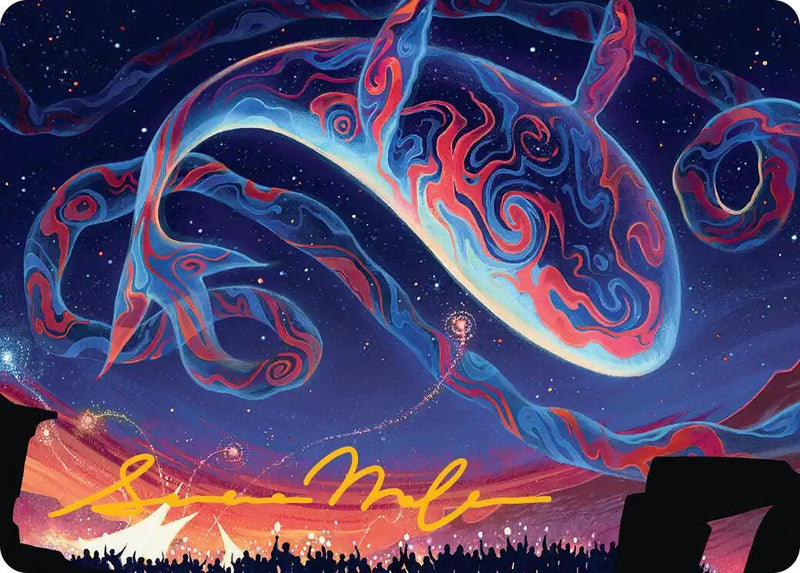 Spectacular Skywhale Art Card (Gold-Stamped Signature) [Secrets of Strixhaven Art Series] - The Mythic Store | 24h Order Processing