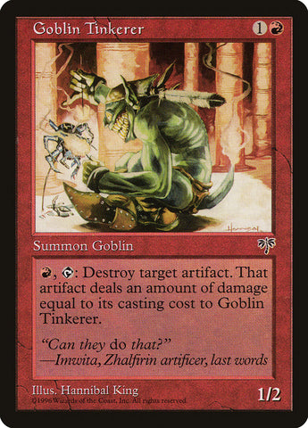 Goblin Tinkerer [Mirage] - The Mythic Store | 24h Order Processing