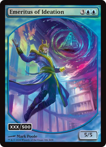 Emeritus of Ideation (Serial Numbered) [Secrets of Strixhaven] - The Mythic Store | 24h Order Processing