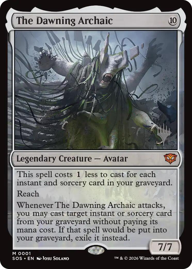 The Dawning Archaic [Secrets of Strixhaven Promos] - The Mythic Store | 24h Order Processing