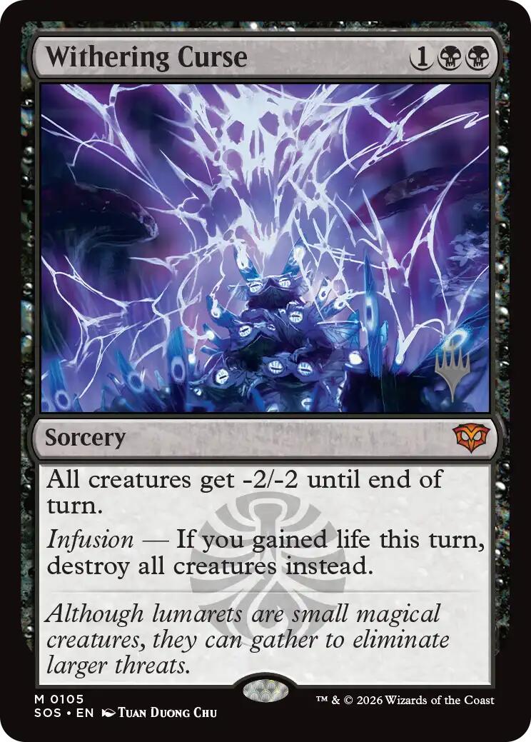 Withering Curse [Secrets of Strixhaven Promos] - The Mythic Store | 24h Order Processing