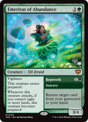 Emeritus of Abundance [Secrets of Strixhaven Promos] - The Mythic Store | 24h Order Processing