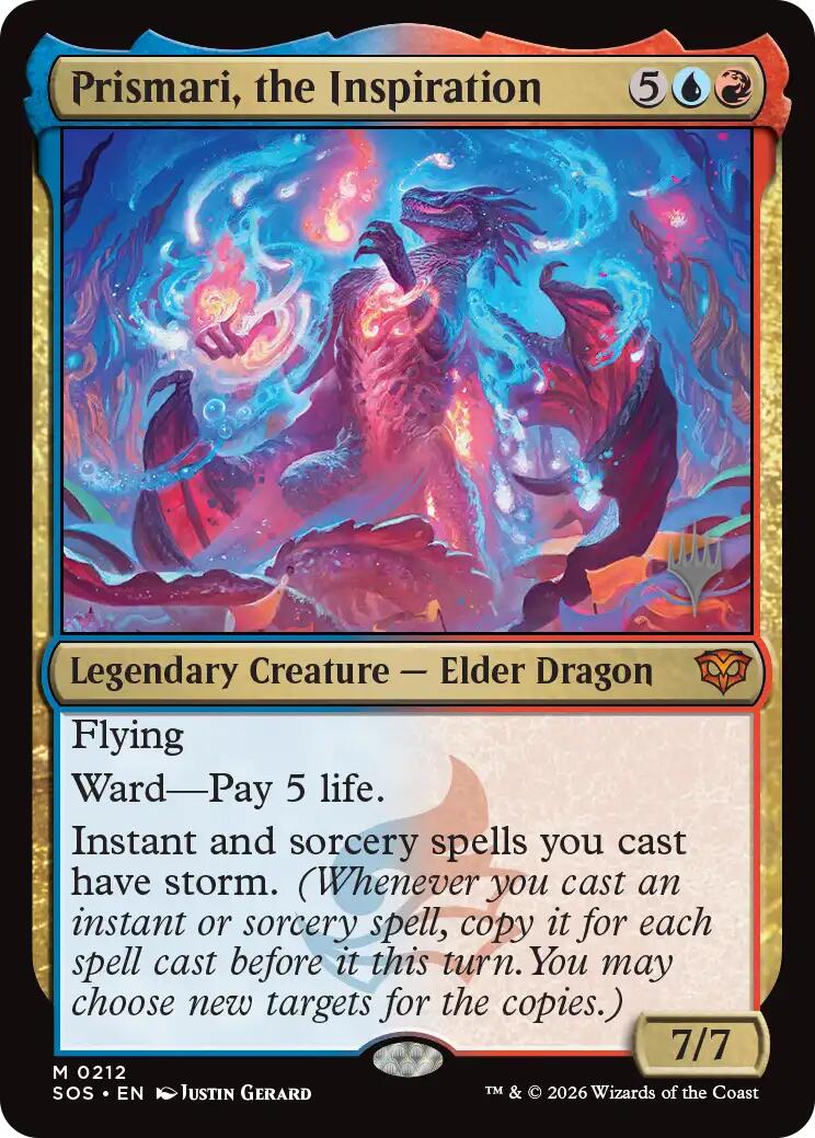 Prismari, the Inspiration [Secrets of Strixhaven Promos] - The Mythic Store | 24h Order Processing