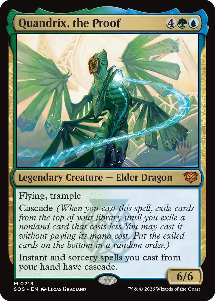 Quandrix, the Proof [Secrets of Strixhaven Promos] - The Mythic Store | 24h Order Processing