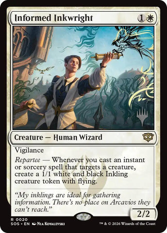Informed Inkwright [Secrets of Strixhaven Promos] - The Mythic Store | 24h Order Processing