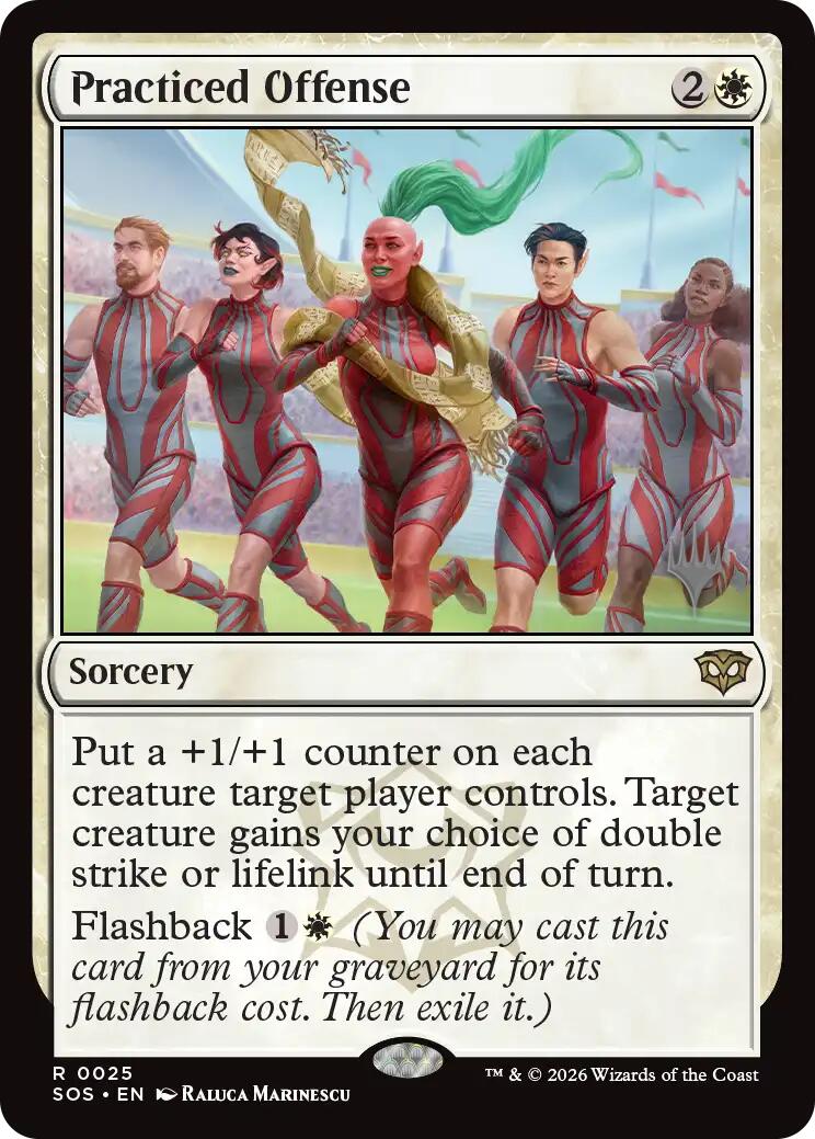 Practiced Offense [Secrets of Strixhaven Promos] - The Mythic Store | 24h Order Processing