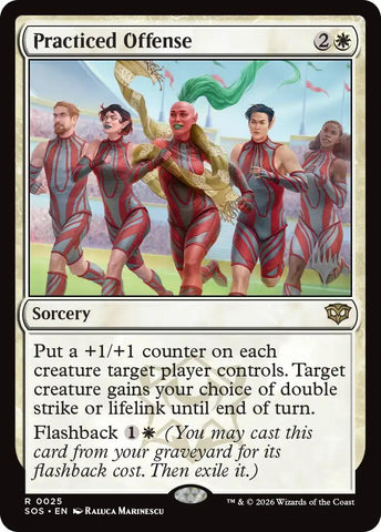 Practiced Offense [Secrets of Strixhaven Promos] - The Mythic Store | 24h Order Processing
