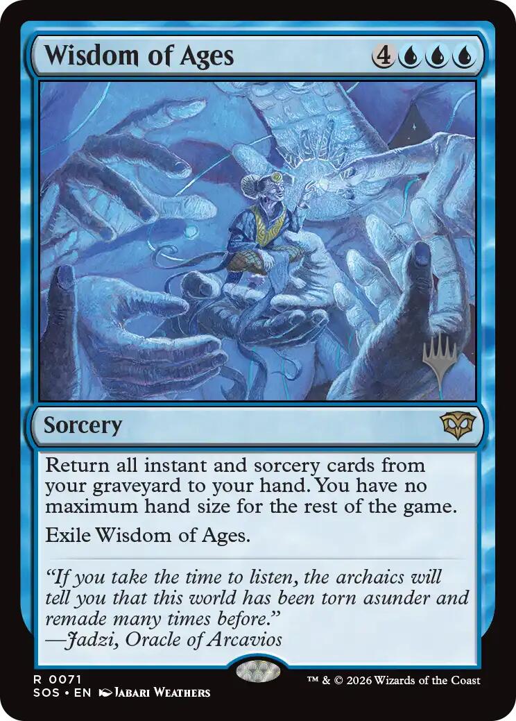 Wisdom of Ages [Secrets of Strixhaven Promos] - The Mythic Store | 24h Order Processing