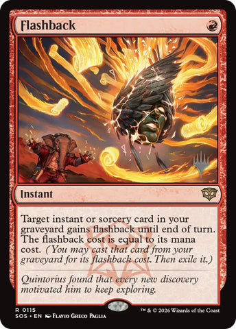 Flashback [Secrets of Strixhaven Promos] - The Mythic Store | 24h Order Processing