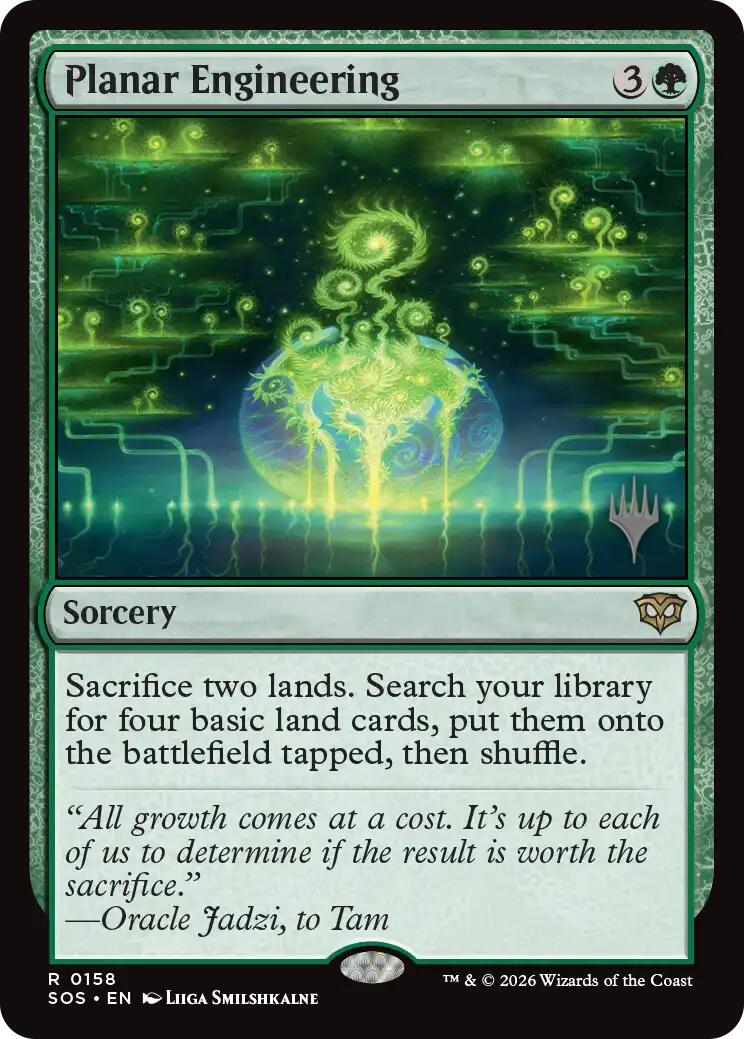 Planar Engineering [Secrets of Strixhaven Promos] - The Mythic Store | 24h Order Processing