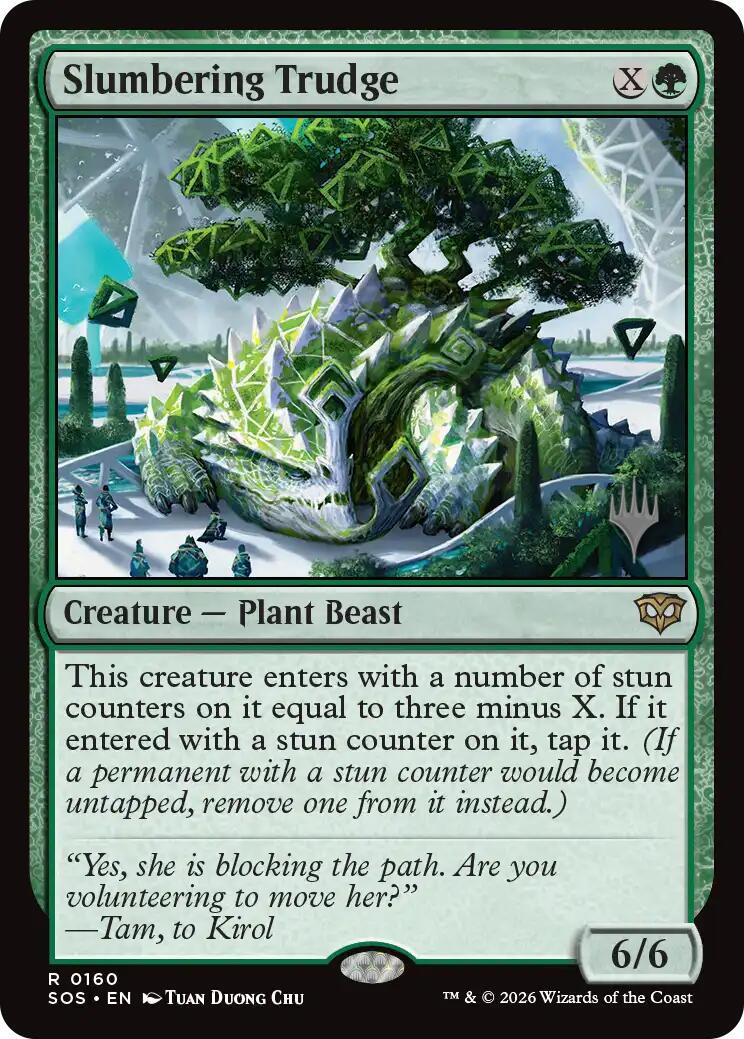 Slumbering Trudge [Secrets of Strixhaven Promos] - The Mythic Store | 24h Order Processing
