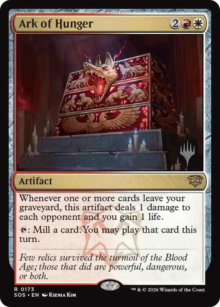 Ark of Hunger [Secrets of Strixhaven Promos] - The Mythic Store | 24h Order Processing