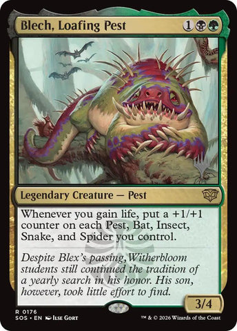 Blech, Loafing Pest [Secrets of Strixhaven Promos] - The Mythic Store | 24h Order Processing