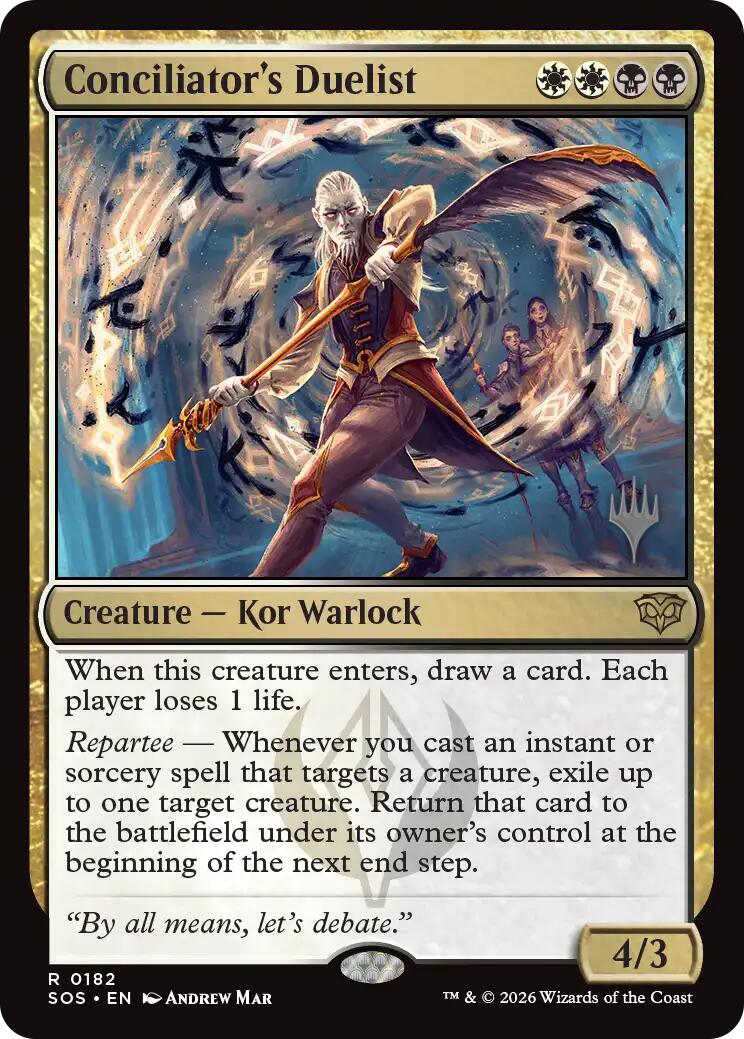 Conciliator's Duelist [Secrets of Strixhaven Promos] - The Mythic Store | 24h Order Processing