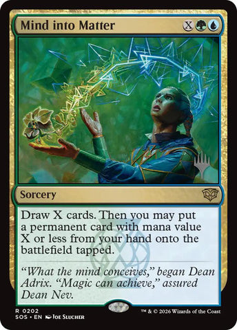 Mind into Matter [Secrets of Strixhaven Promos] - The Mythic Store | 24h Order Processing