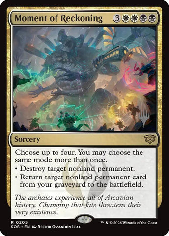 Moment of Reckoning [Secrets of Strixhaven Promos] - The Mythic Store | 24h Order Processing
