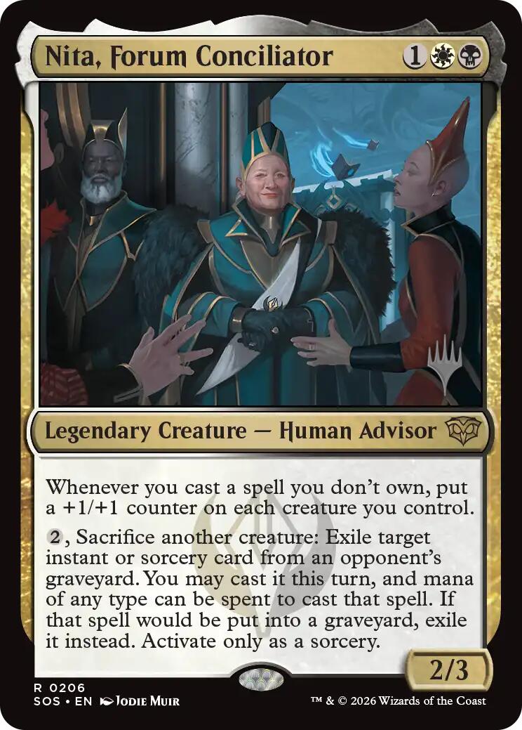 Nita, Forum Conciliator [Secrets of Strixhaven Promos] - The Mythic Store | 24h Order Processing