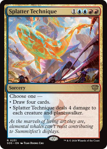 Splatter Technique [Secrets of Strixhaven Promos] - The Mythic Store | 24h Order Processing