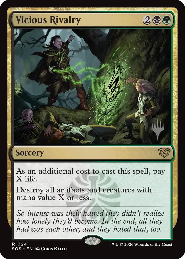 Vicious Rivalry [Secrets of Strixhaven Promos] - The Mythic Store | 24h Order Processing