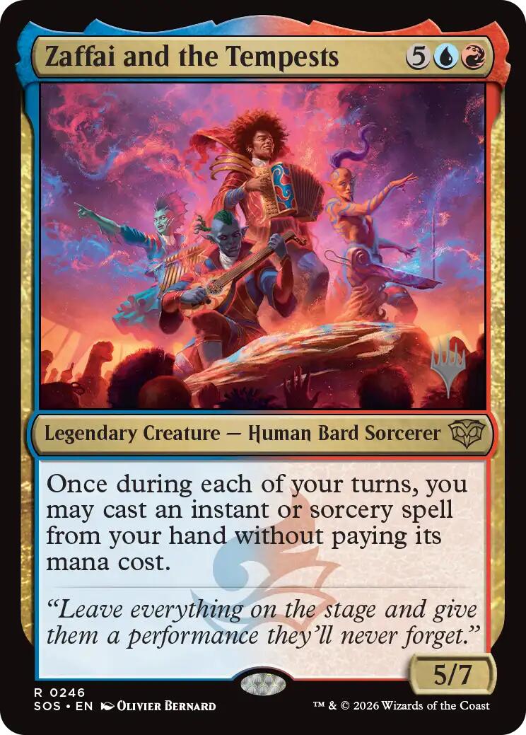 Zaffai and the Tempests [Secrets of Strixhaven Promos] - The Mythic Store | 24h Order Processing