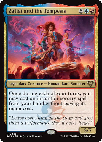 Zaffai and the Tempests [Secrets of Strixhaven Promos] - The Mythic Store | 24h Order Processing