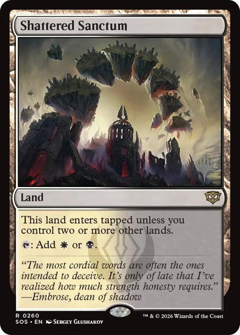 Shattered Sanctum [Secrets of Strixhaven Promos] - The Mythic Store | 24h Order Processing