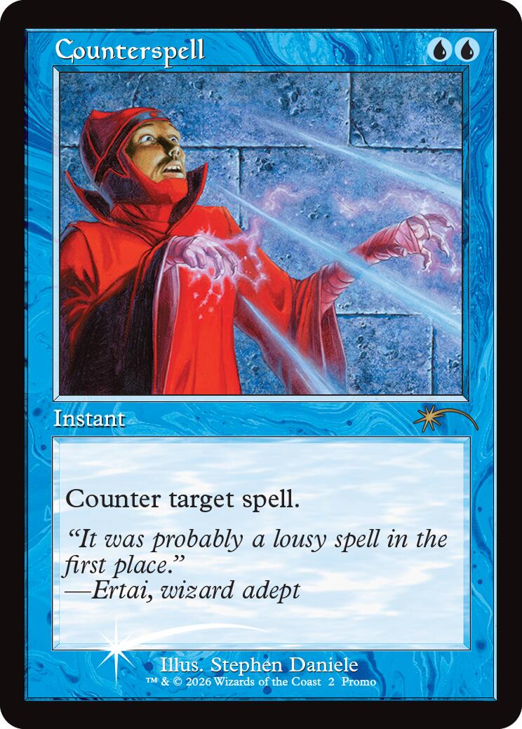 Counterspell (Retro Frame) [MagicFest 2025] - The Mythic Store | 24h Order Processing