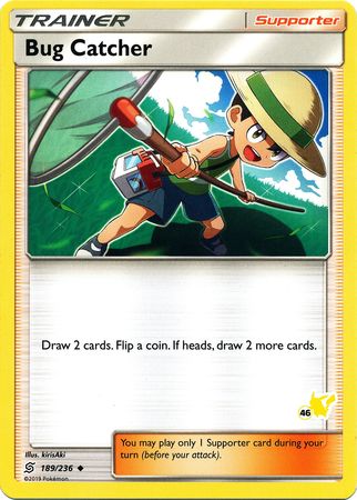 Bug Catcher (189/236) (Pikachu Stamp #46) [Battle Academy 2020] - The Mythic Store | 24h Order Processing