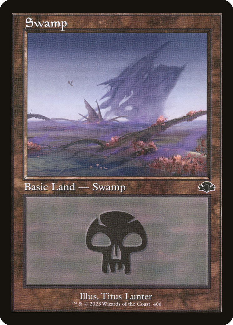 Swamp (406) (Retro) [Dominaria Remastered] - The Mythic Store | 24h Order Processing