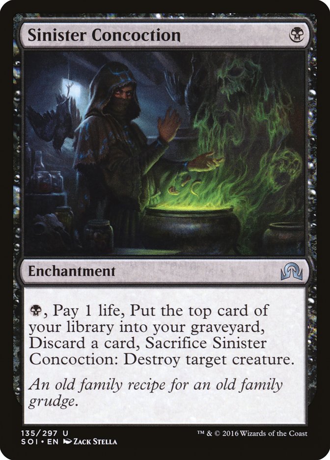 Sinister Concoction [Shadows over Innistrad] - The Mythic Store | 24h Order Processing