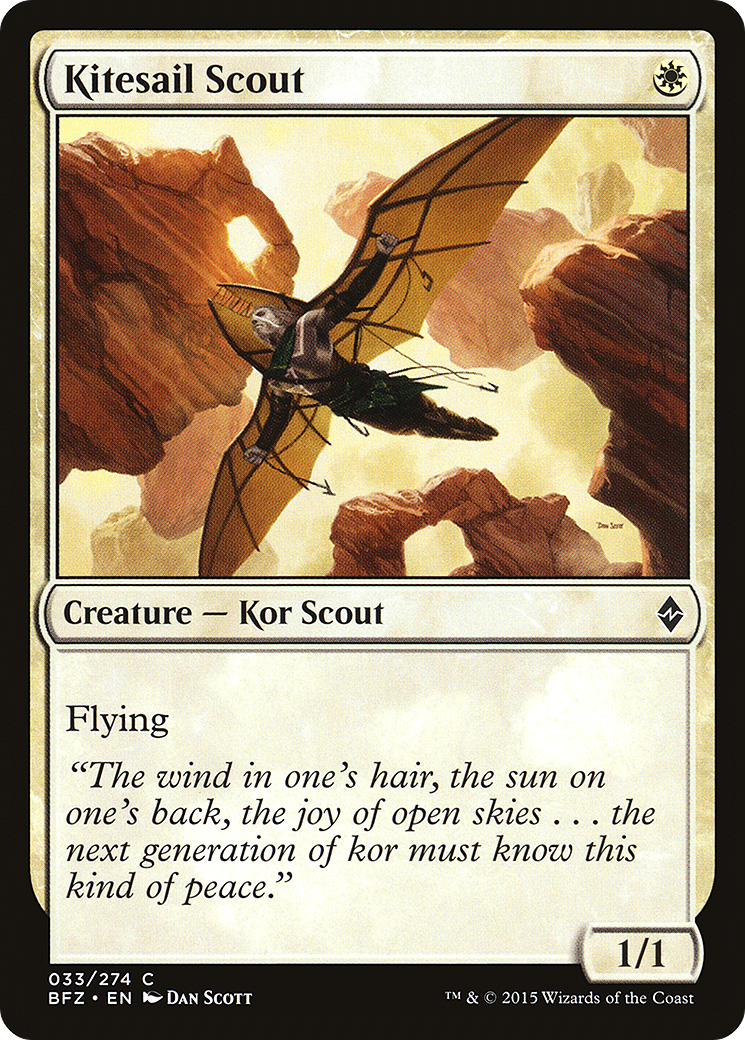 Kitesail Scout [Battle for Zendikar] - The Mythic Store | 24h Order Processing